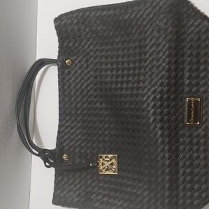Christian Lacroix Black Tote Bag
